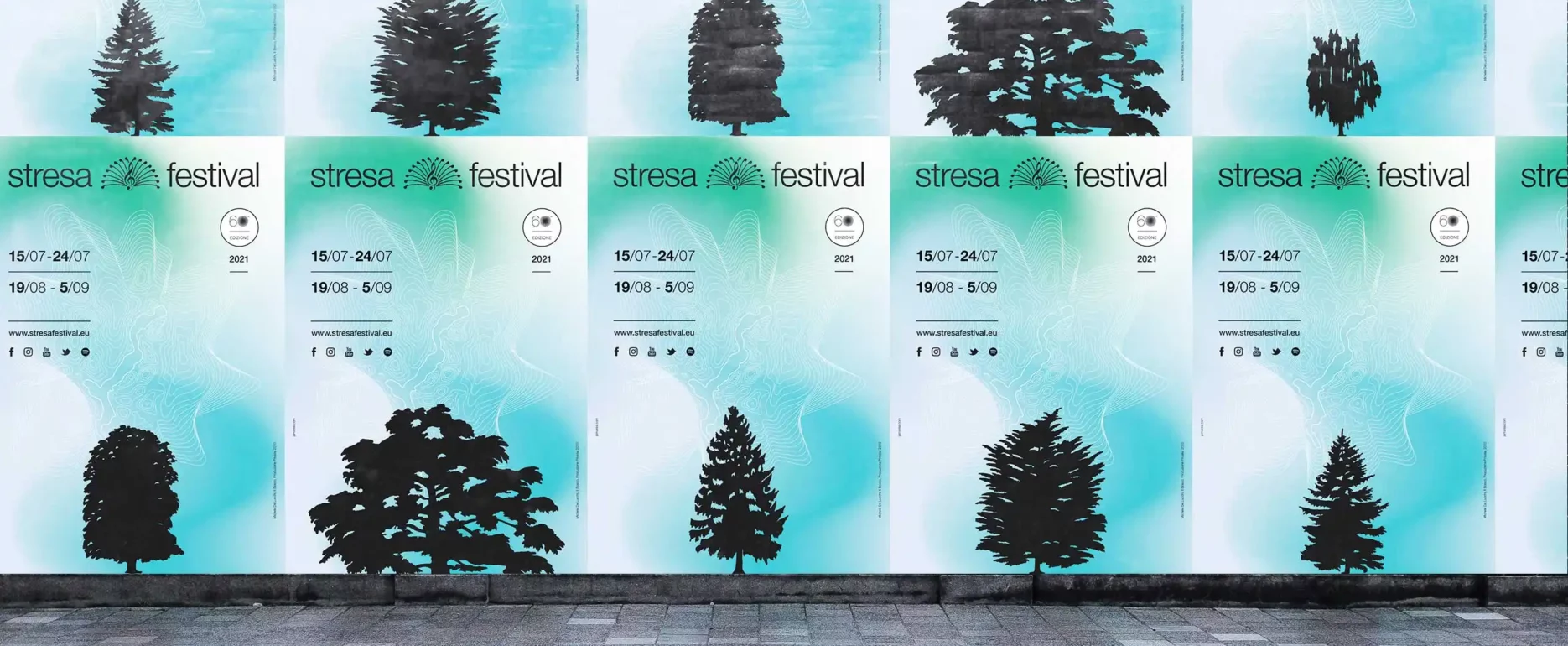 Jam Area case history Stresa Festival 60° edizione, poster